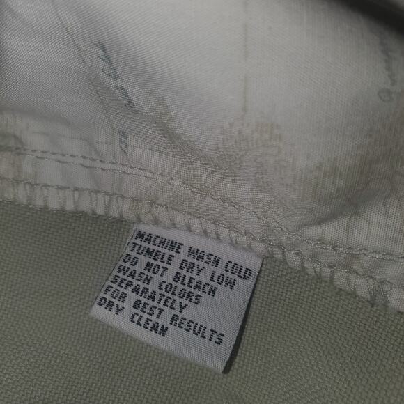 Vintage Tommy Bahama Men's Size (36x8) Shorts Tan Pleated 100% Silk Relax Line - Picture 4 of 9